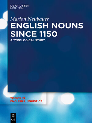 cover image of English Nouns since 1150